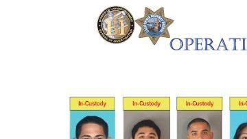 Algunas imágenes de los detenidos fueron mostradas durante la conferencia de prensa. / foto: suministrada por rpd.