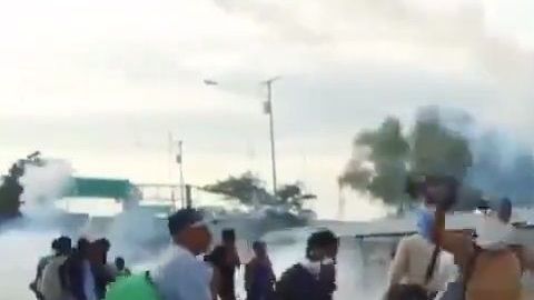 En el enfrentamiento murió un originario de Honduras.