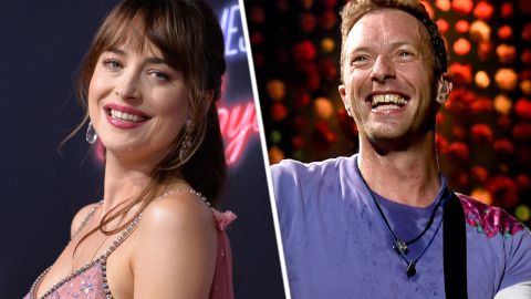 Dakota Johnson y Chris Martin