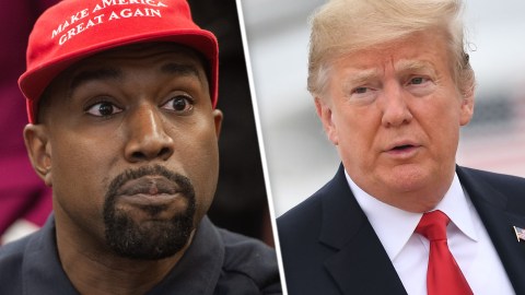 Kanye West y Donald Trump