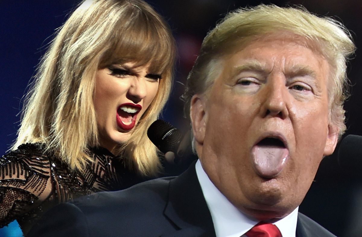 Donald Trump ya reaccionó al desplante de Taylor Swift