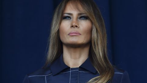 Melania dijo que no hay ninguna crisis en su matrimonio