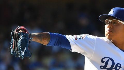 Julio Urías, dispuesto a hacer historia con Los Angeles Dodgers en la Serie Mundial.  (Foto: Jayne Kamin-Oncea/Getty Images)