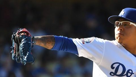 Julio Urías, dispuesto a hacer historia con Los Angeles Dodgers en la Serie Mundial.  (Foto: Jayne Kamin-Oncea/Getty Images)