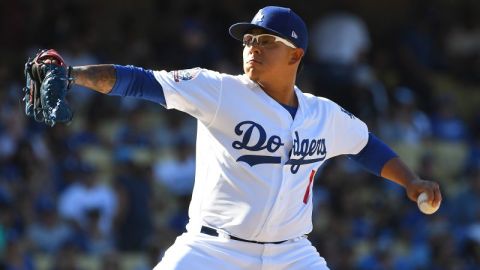 Julio Urías, dispuesto a hacer historia con Los Angeles Dodgers en la Serie Mundial. (Foto: Jayne Kamin-Oncea/Getty Images)