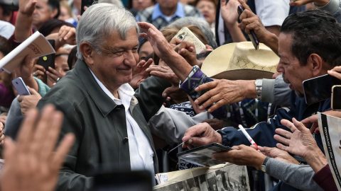 La popularidad del presidente se mantiene alta.