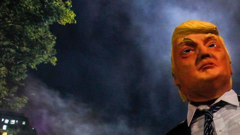 A Bolsonaro lo llaman el Trump brasileño.  MIGUEL SCHINCARIOL/AFP/Getty Images
