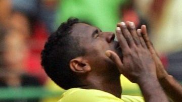 Jugadores del Club América en el Torneo Clausura 2006 del futbol mexicano. (Foto: OMAR TORRES/AFP/Getty Images)