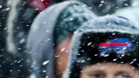 Los fans de Buffalo esperan una noche de locura ante los Patriots.
