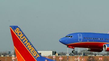 El incidente se presentó en un vuelo de Southwest Airlines