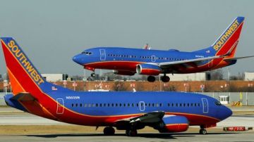El incidente se presentó en un vuelo de Southwest Airlines