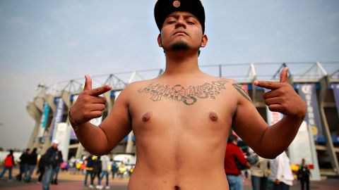 Los integrantes de las barras del América arribarán al estadio Azteca en caravana para el clásico contra Cruz Azul. (Foto: Imago7/Daniel Cárdenas)