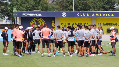 El club América tuvo un día de entrenamiento distinto a los demás