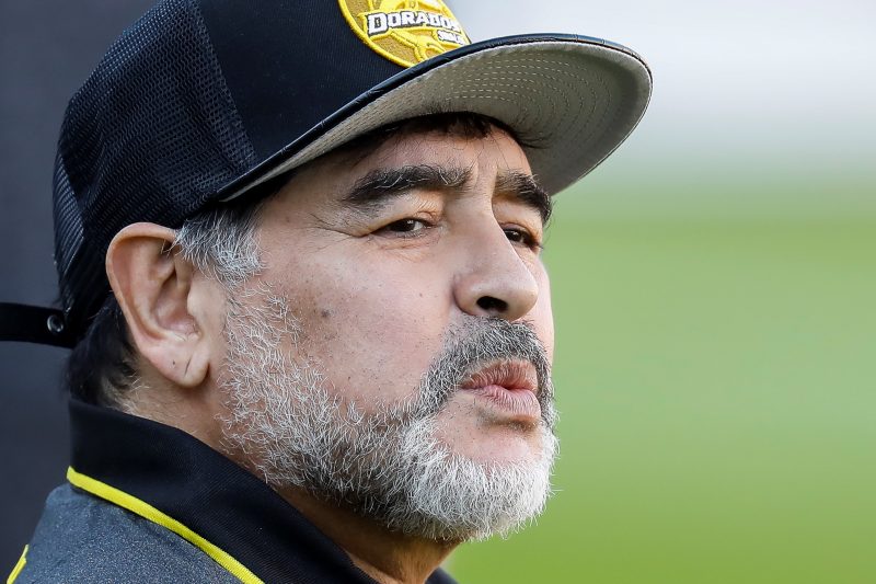 Diego Armando Maradona vuelve a hablar de política ahora desde México. (Foto: Imago7/ Victor Pichardo)