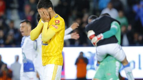 Tigres cayó ante Pachuca en la Copa MX. (Foto: Imago7/Álvaro Paulin)