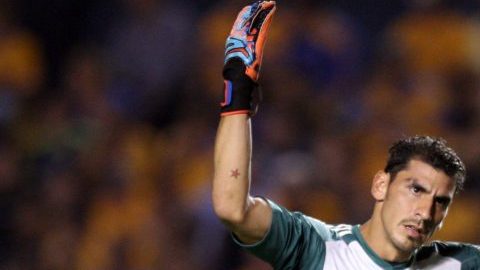 Nahuel Guzmán, portero argentino de los Tigres de la UANL. (Foto: Imago7)