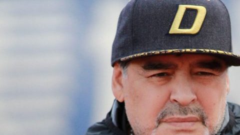 Diego Armando Maradona se sigue yendo de la boca y luego se desdice. (Foto: Imago7/Raúl Martínez)