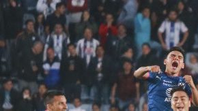 Jugadores del Monterrey su pase a la final de la Copa MX tras vencer al Pachuca. (Foto: Imago7/Marcos Domínguez)