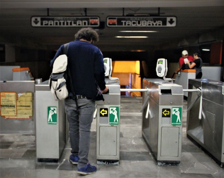 Estación del Metro Patriotismo.