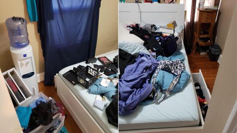 Le saquean la casa mientras él ayuda a afectados por el huracán Florence.