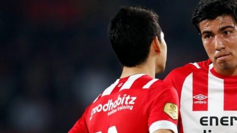 Los mexicanos Lozano y Gutiérrez le dieron otro triunfo al PSV.
