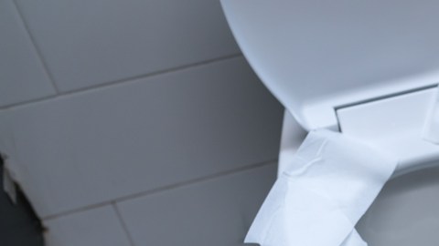 Baño papel higiénico