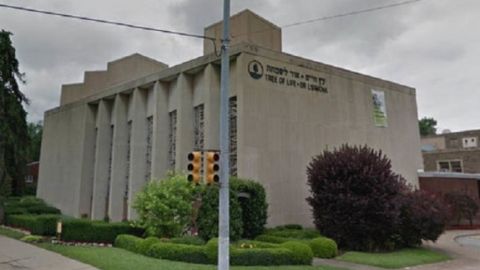 La sinagoga "Tree of Life" fue escenario de una masacre. El presunto autor, Robert Bowers, había difundido sus amenazas en las redes sociales. Foto: "Anti-Defamation League" (ADL).