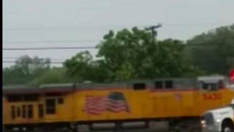 El impacto del tren. Captura