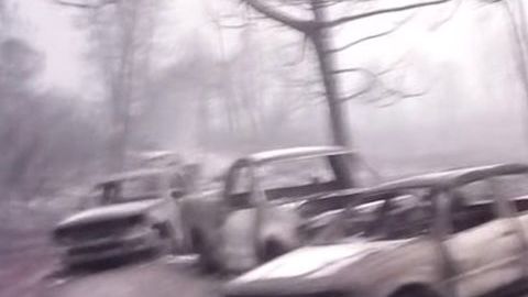 Devastadoras imágenes de las consecuencias de los incendios en California.