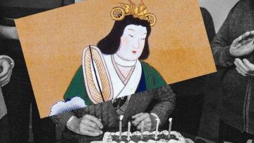 El emperador Suiko, que lideró Japón en el siglo VI y murió a los 74 años.