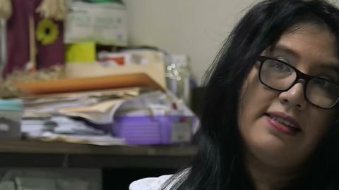 La doctora Zulma Méndez lleva 15 años como jefa de la unidad de VIH/sida del Hospital San Rafael, en El Salvador.