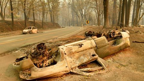 El incendio Camp en Butte es devastador.