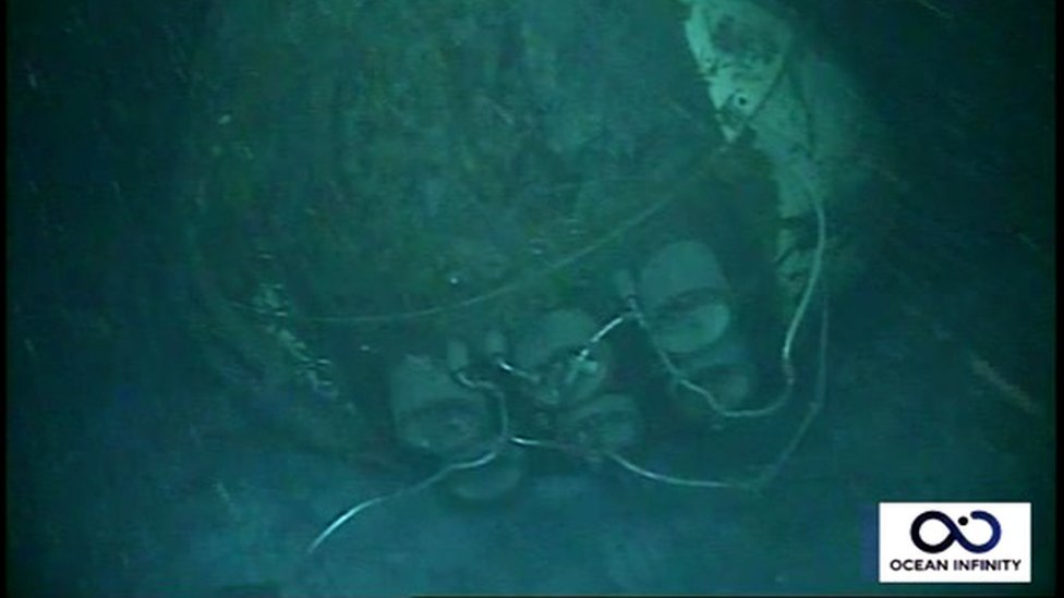 ARA San Juan: estas son las primeras imágenes del submarino que está en el fondo del mar