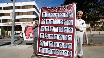Los estudiantes de una escuela normal desaparecieron en septiembre de 2014.  (Aurelia Ventura/La Opinion)