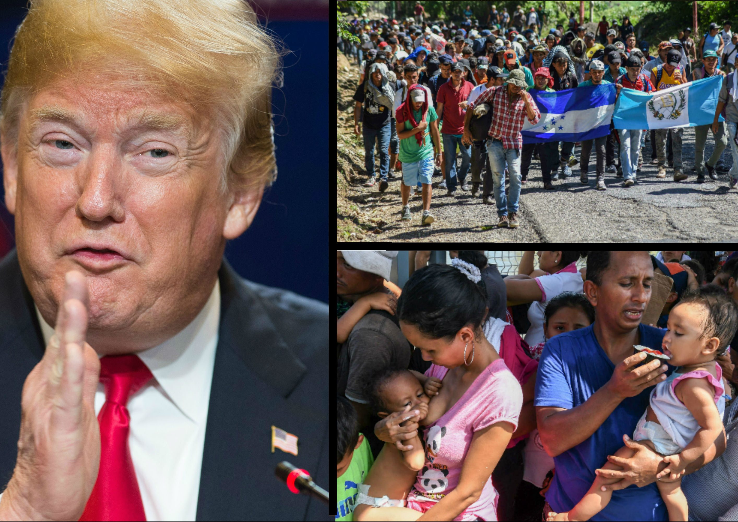 Trump sobre Caravana Migrante