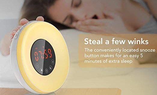 reloj despertador bluetooth