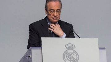 El presidente del Real Madrid, Florentino Pérez.