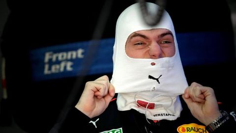 El piloto holandés Max Verstappen de la escudería Red Bull.