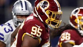 Dak Prescott anotó un touchdown para los Dallas Cowboys ante los Washington Redskins.