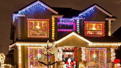 Luces LED de navidad por menos de $20.