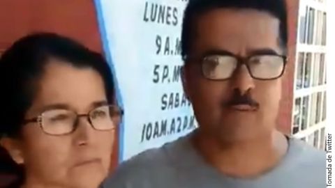 Luz María González. madre de las víctimas, acusa a los policías