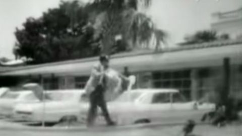 El momento fue registrado en video.