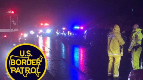 El vehículo se volcó causando el terrible accidente