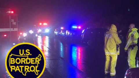 El vehículo se volcó causando el terrible accidente