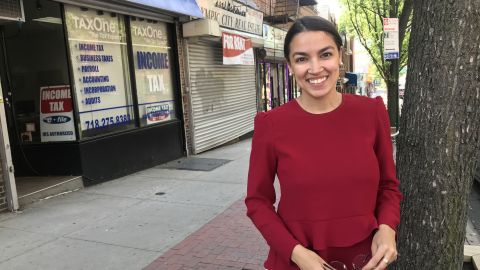 Ocasio-Cortez venció al favorito Joe Crowley.