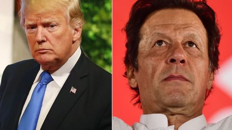 El presidente Donald Trump tuvo respuesta del primer ministro Imran Khan.