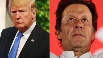 El presidente Donald Trump tuvo respuesta del primer ministro Imran Khan.