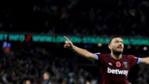 Javier "Chicharito" Hernández hizo el gol del triunfo para el West Ham