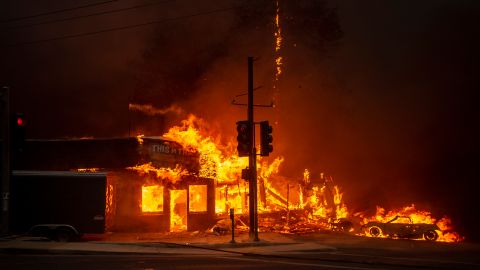 El incendio destruyó la ciudad de Paradise, en California.