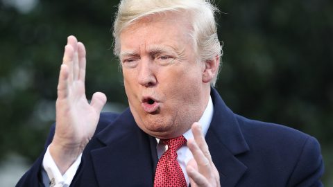El presidente Donald Trump.